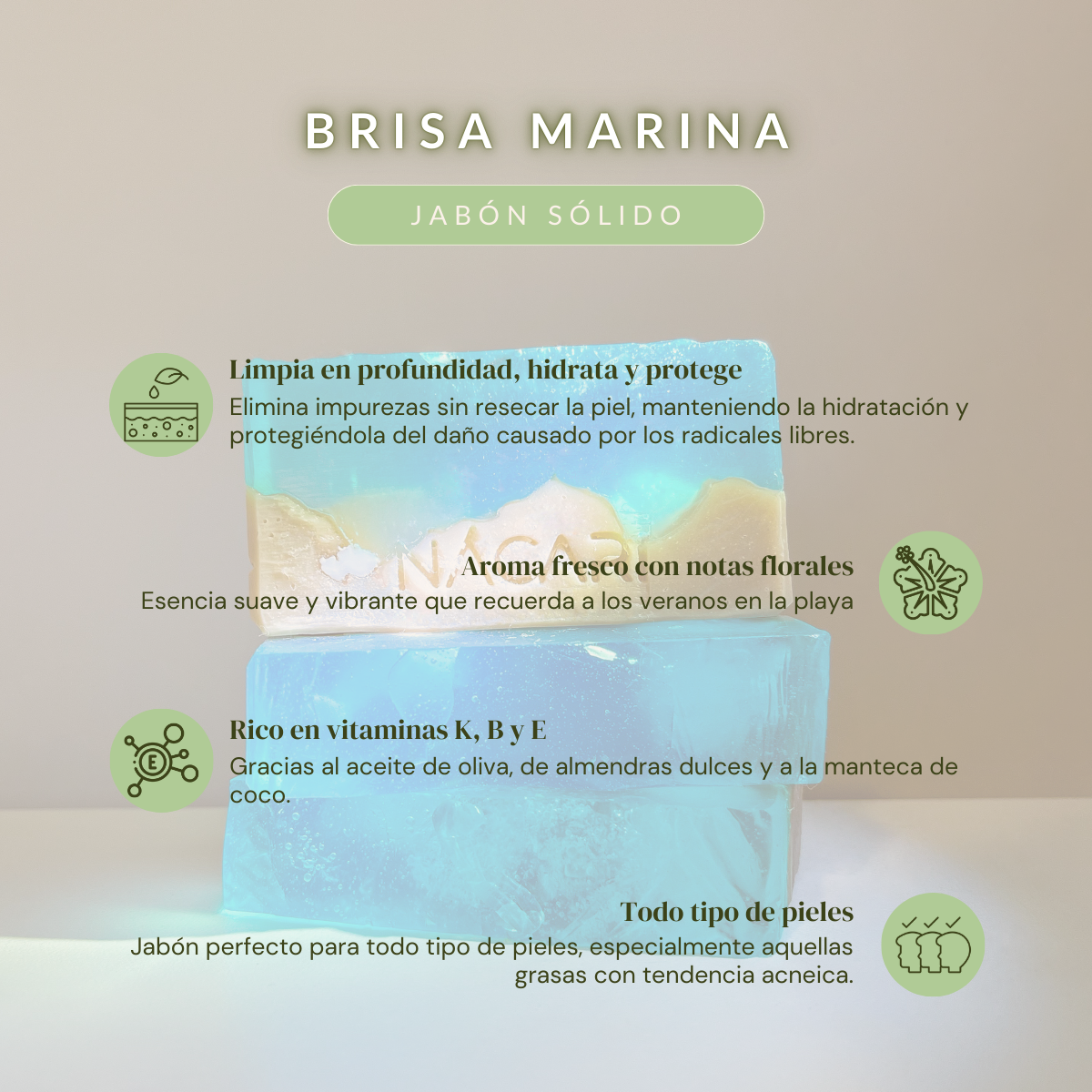jabón sólido informacion nacari brisa marina