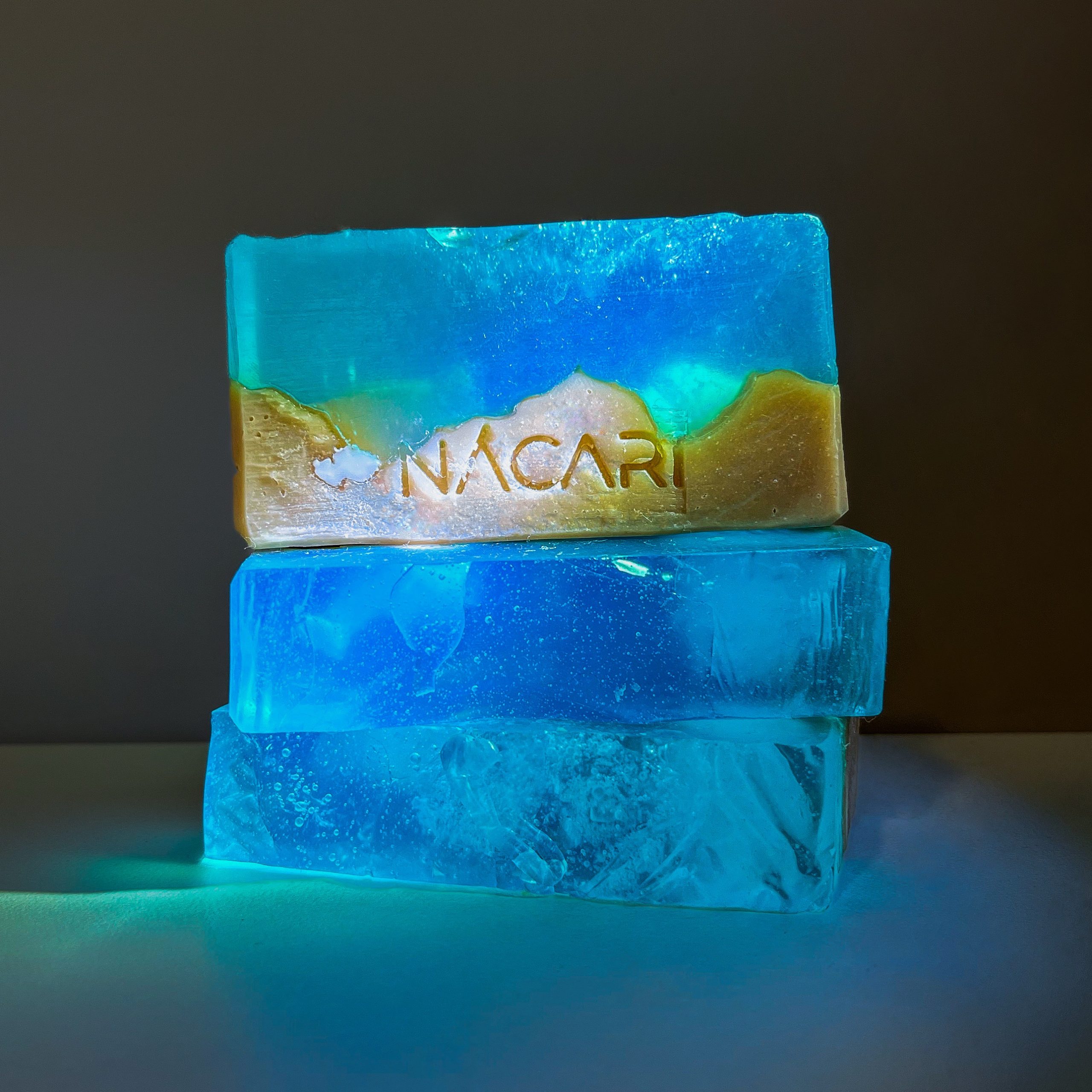 Brisa Marina: jabón sólido de almendras dulces y arcilla Ghassoul