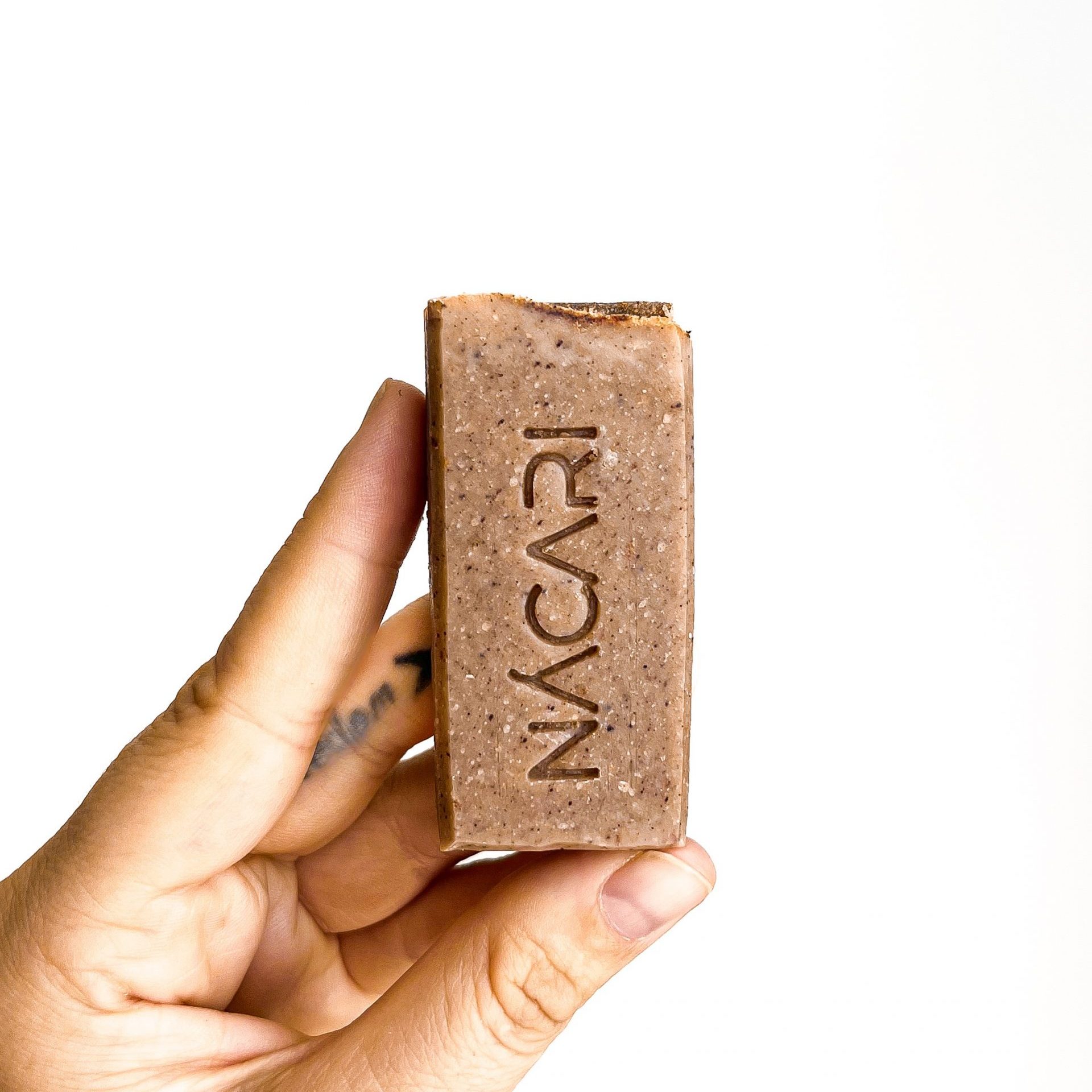 Trilatte & Canela: jabón sólido de leche de cabra, coco y avena - Imagen 2