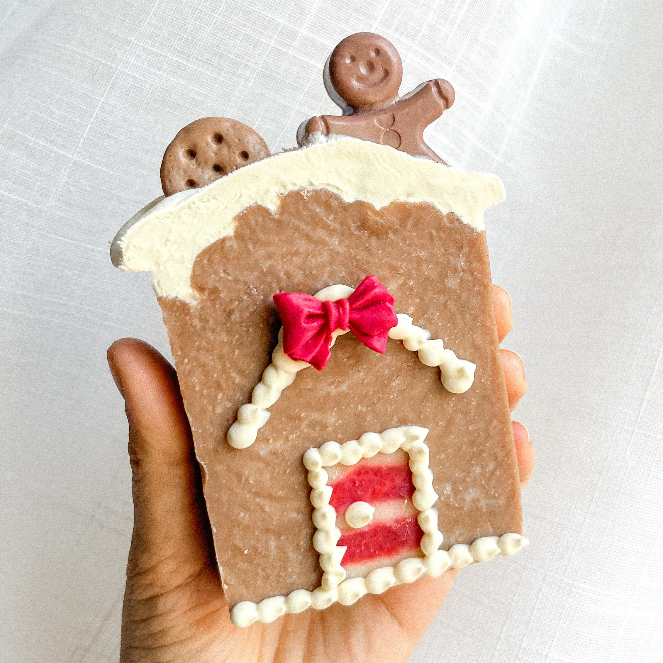 Casita de Jengibre: jabón de edición especial de Navidad